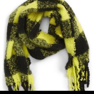 NWT Emanuel Geraldo Checked Scarf